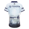 2025 North Queensland Cowboys Mens Replica Defence Jersey - Light Blue