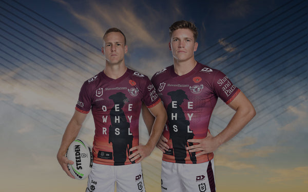 Manly Warringah Sea Eagles Anzac Jersey National Rugby League Supporters Range | Dynasty Sport NRL Apparel