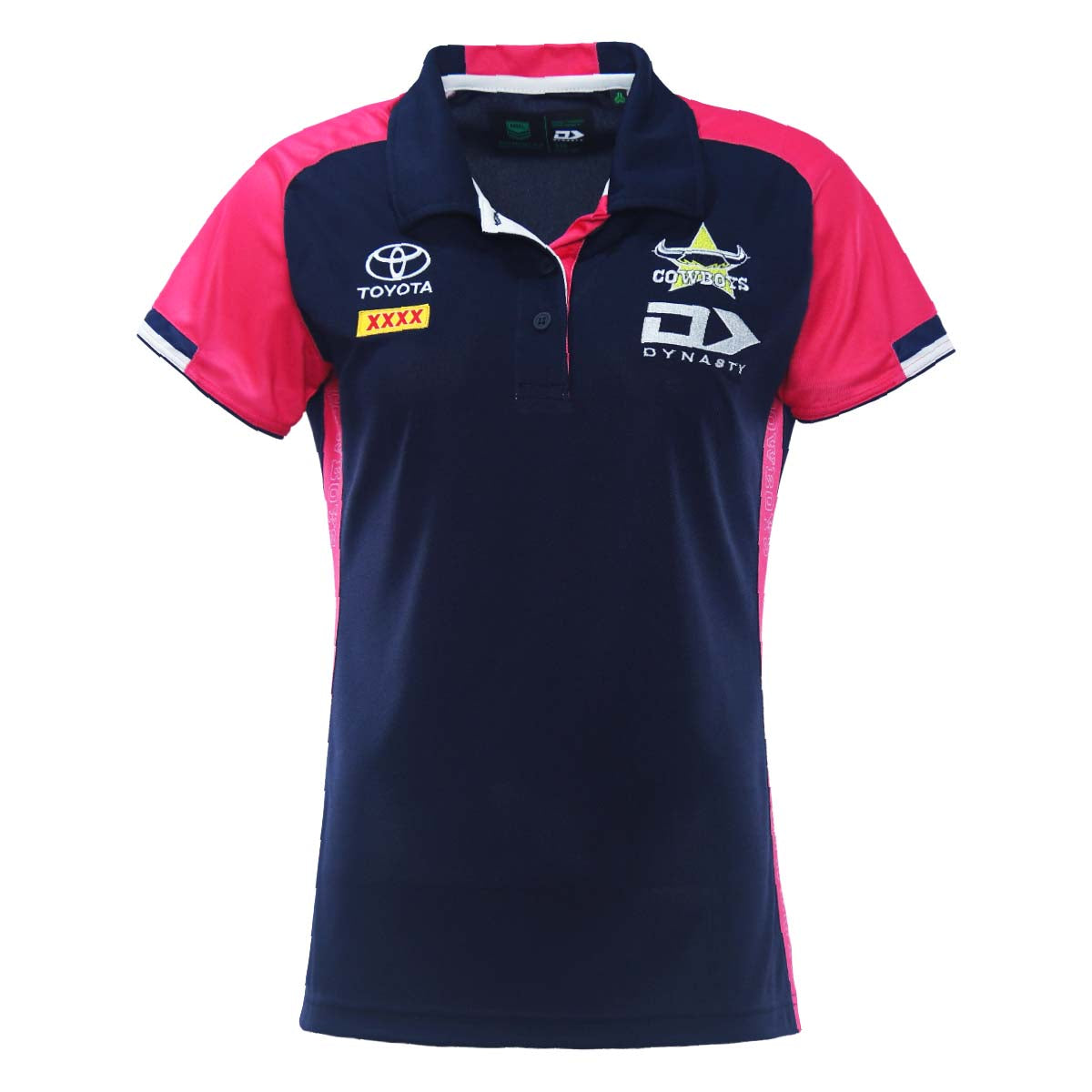2023 North Queensland Cowboys Ladies Women in League Polo-FRONT