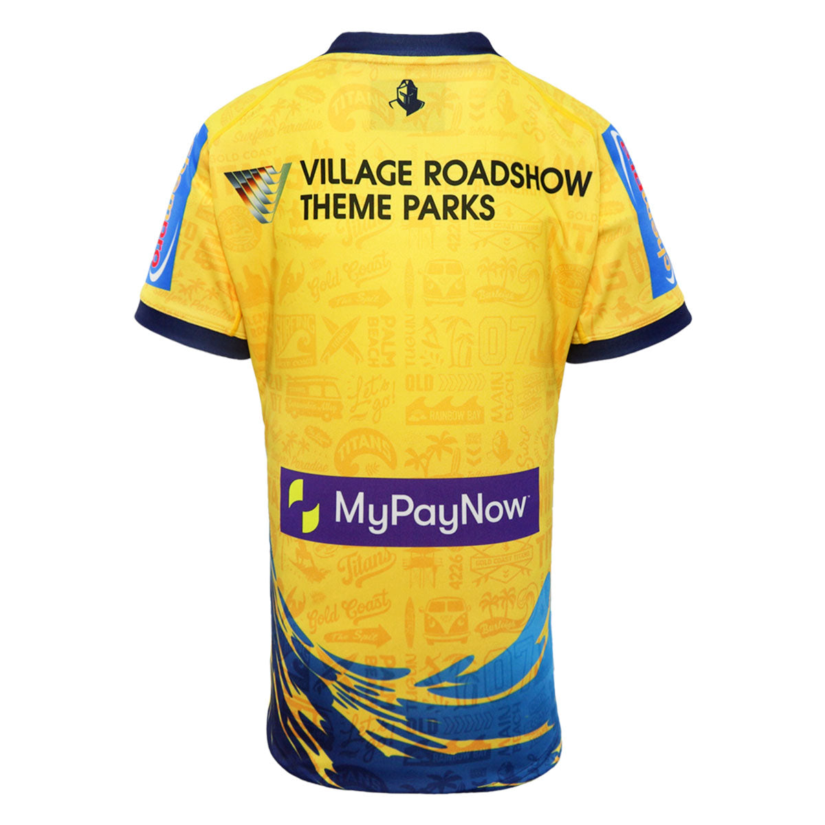 2024 Gold Coast Titans Junior Replica City Jersey-BACK