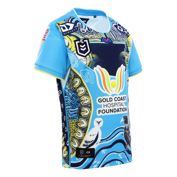 2024 Gold Coast Titans Junior Replica Indigenous Jersey