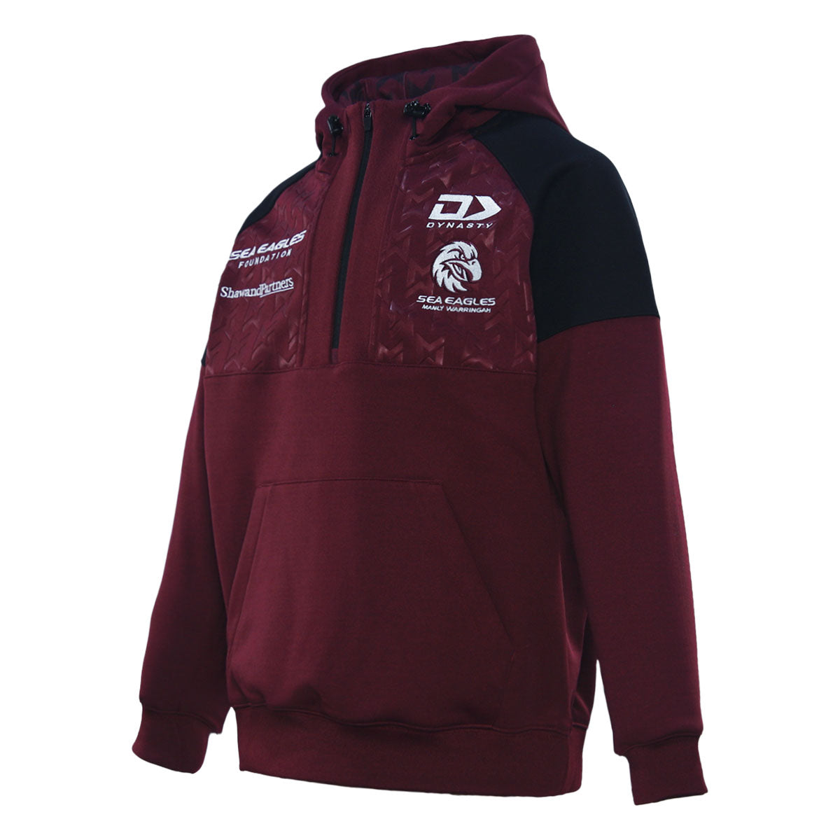 2024 Sea Eagles Junior Quarter Zip Hoodie-LEFT