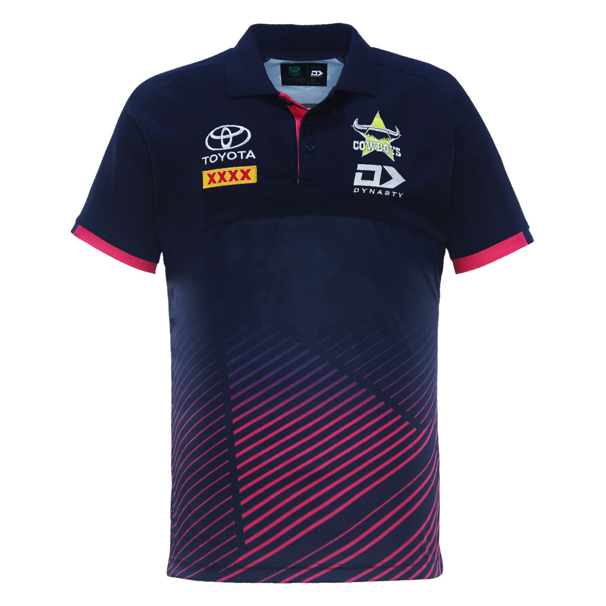2024 North Queensland Cowboys Mens WIL Polo-FRONT