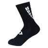 2024 Melbourne Rebels Black Crew Sock-LEFT