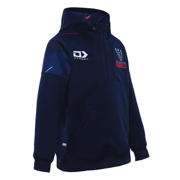 2024 Melbourne Rebels Junior Quarter Zip Hoodie-RIGHT