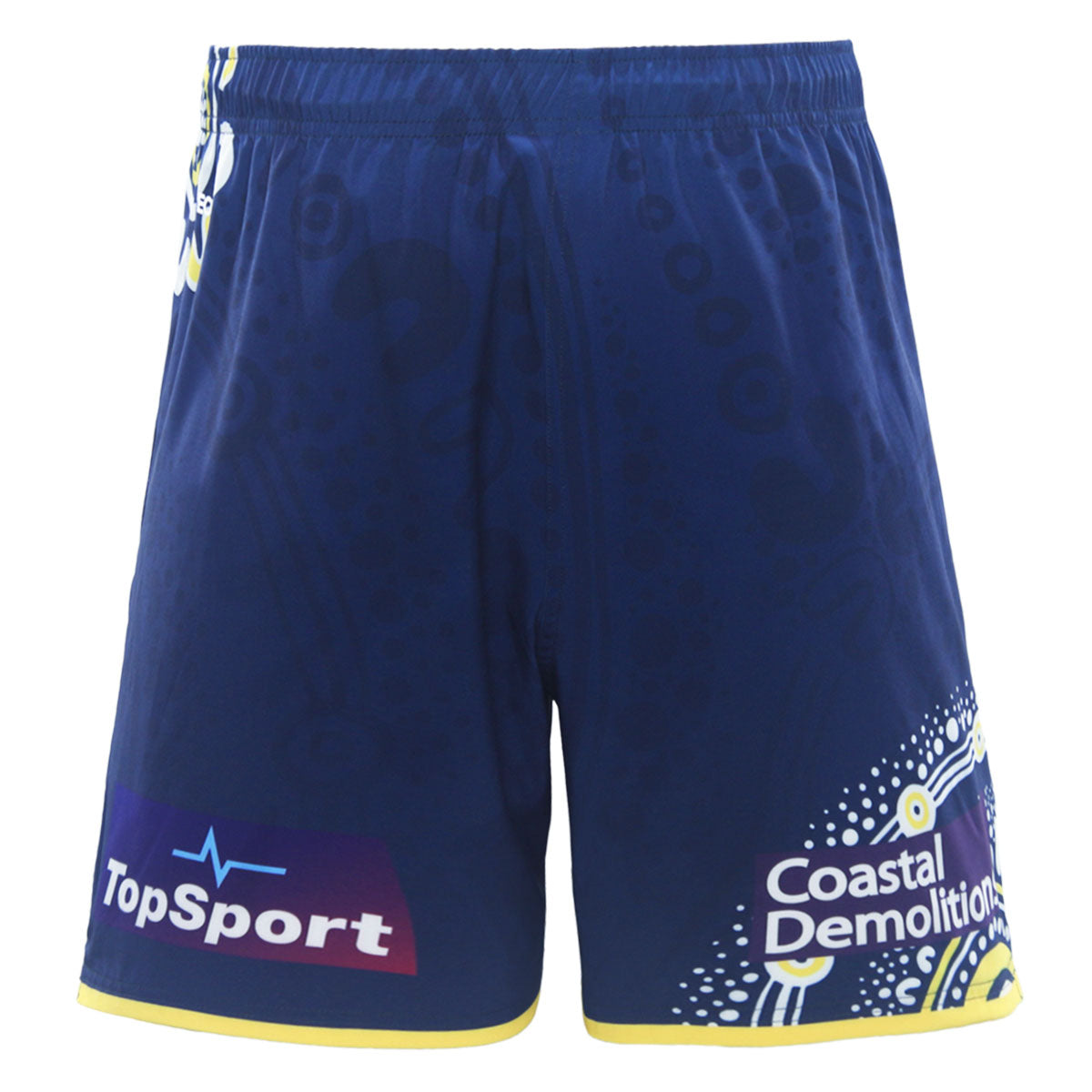 2025 Gold Coast Titans Mens Indigenous Gym Short - Navy