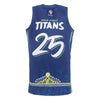 2025 Gold Coast Titans Mens Indigenous Basketball Singlet - Navy