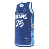 2025 Gold Coast Titans Mens Indigenous Basketball Singlet - Navy