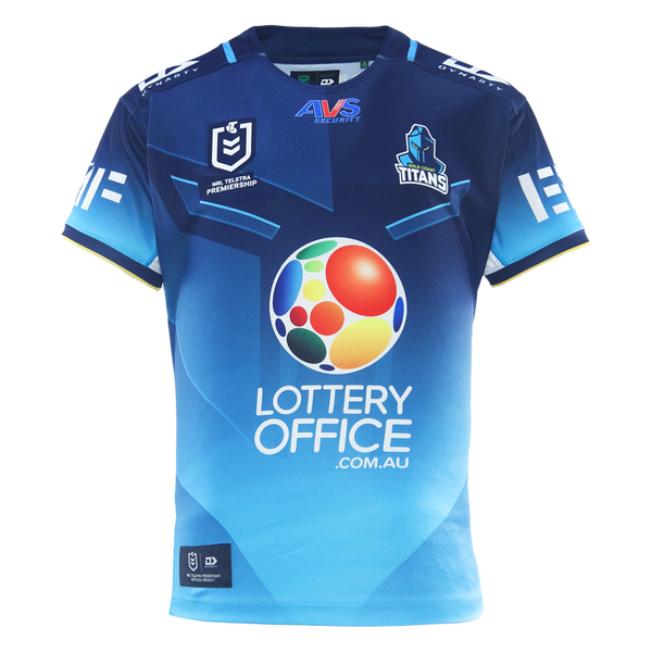 2026 Gold Coast Titans Adults Replica Home Jersey - Fade