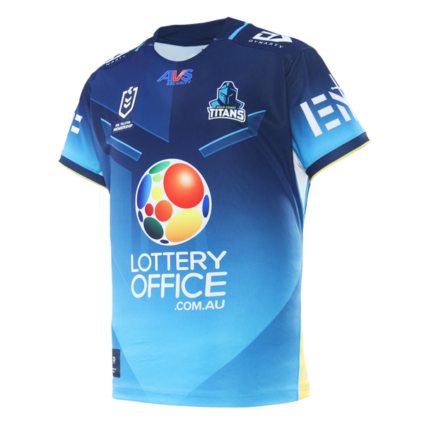 2026 Gold Coast Titans Adults Replica Home Jersey - Fade