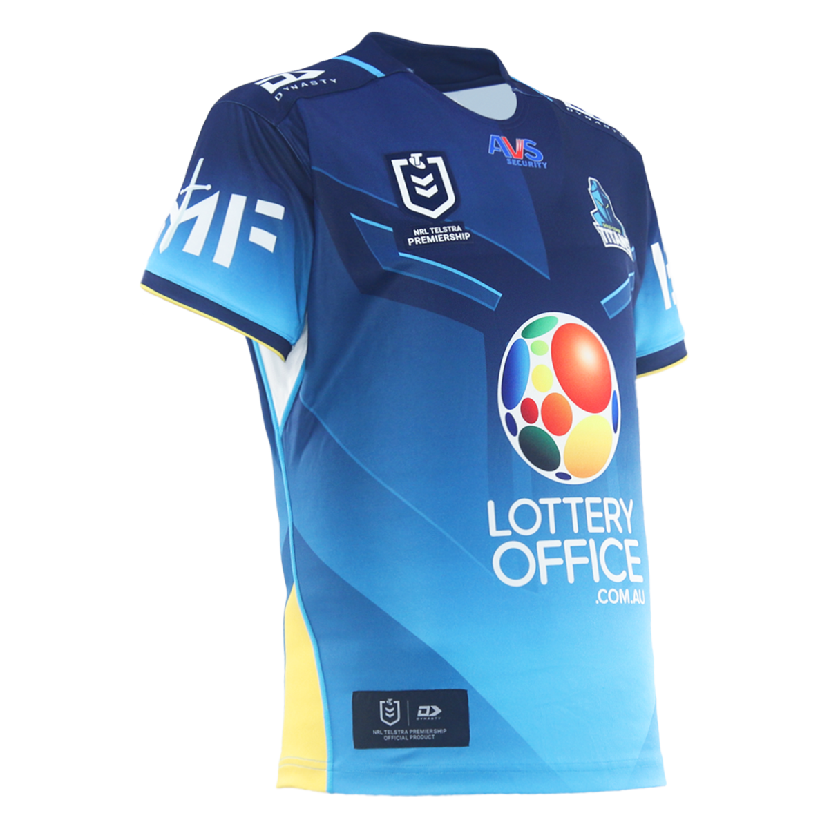 2026 Gold Coast Titans Adults Replica Home Jersey - Fade