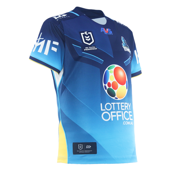 2026 Gold Coast Titans Adults Replica Home Jersey - Fade