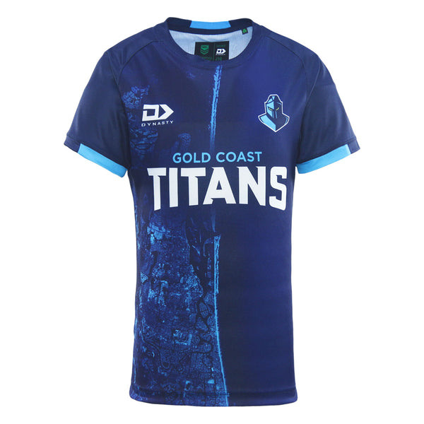 2025 Gold Coast Titans Junior Warm Up Tee