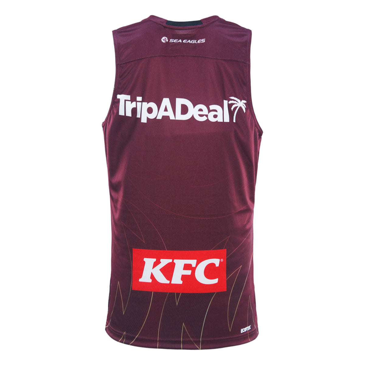 2025 Sea Eagles Mens Maroon Training Singlet