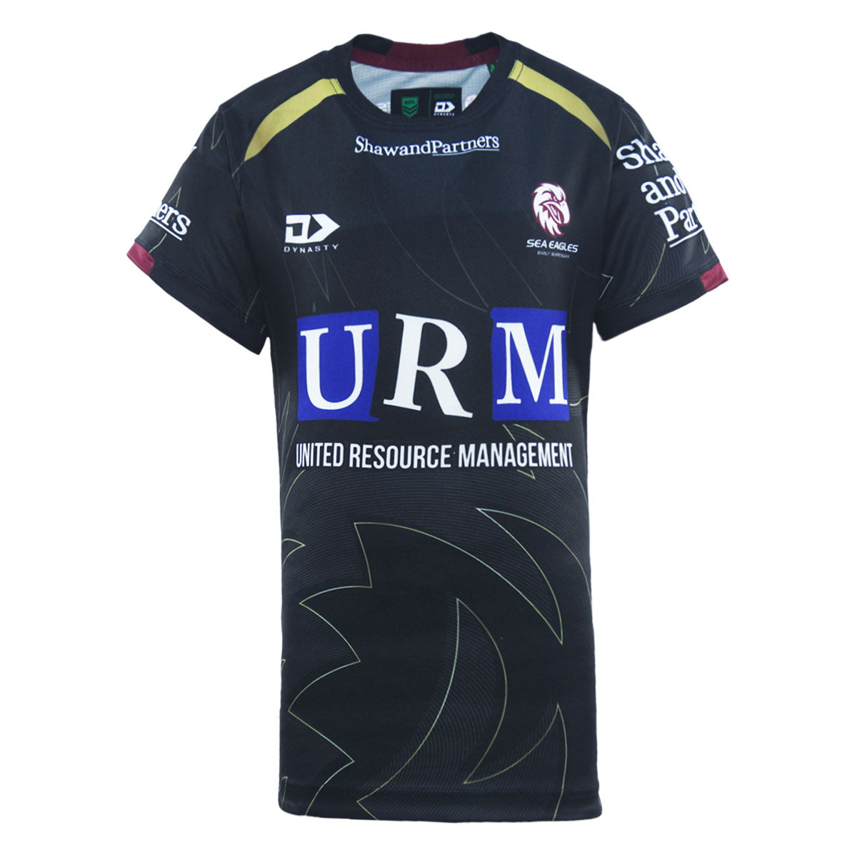 2025 Sea Eagles Junior Black Training Tee