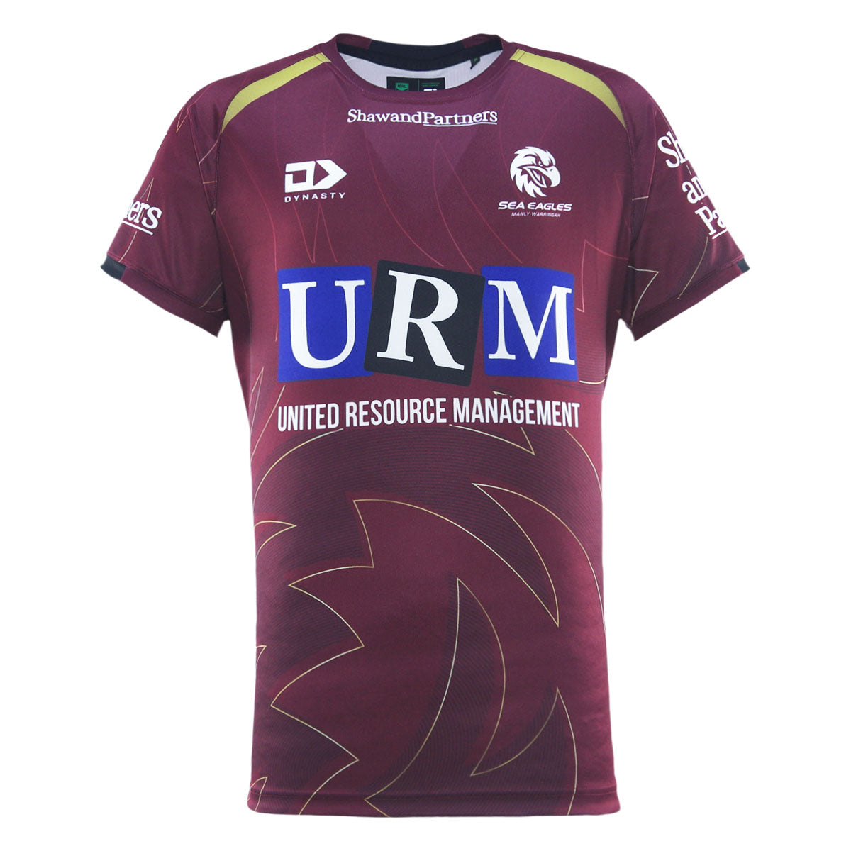 2025 Sea Eagles Mens Maroon Training Tee