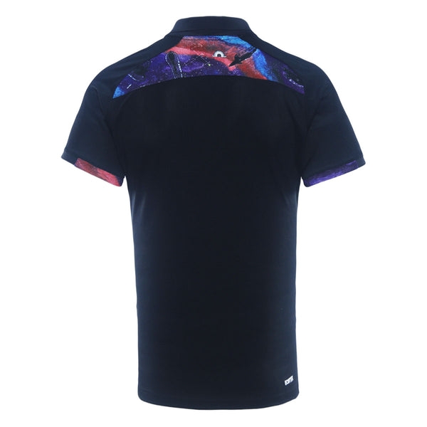 2025 North Queensland Cowboys Mens Indigenous Polo - Black