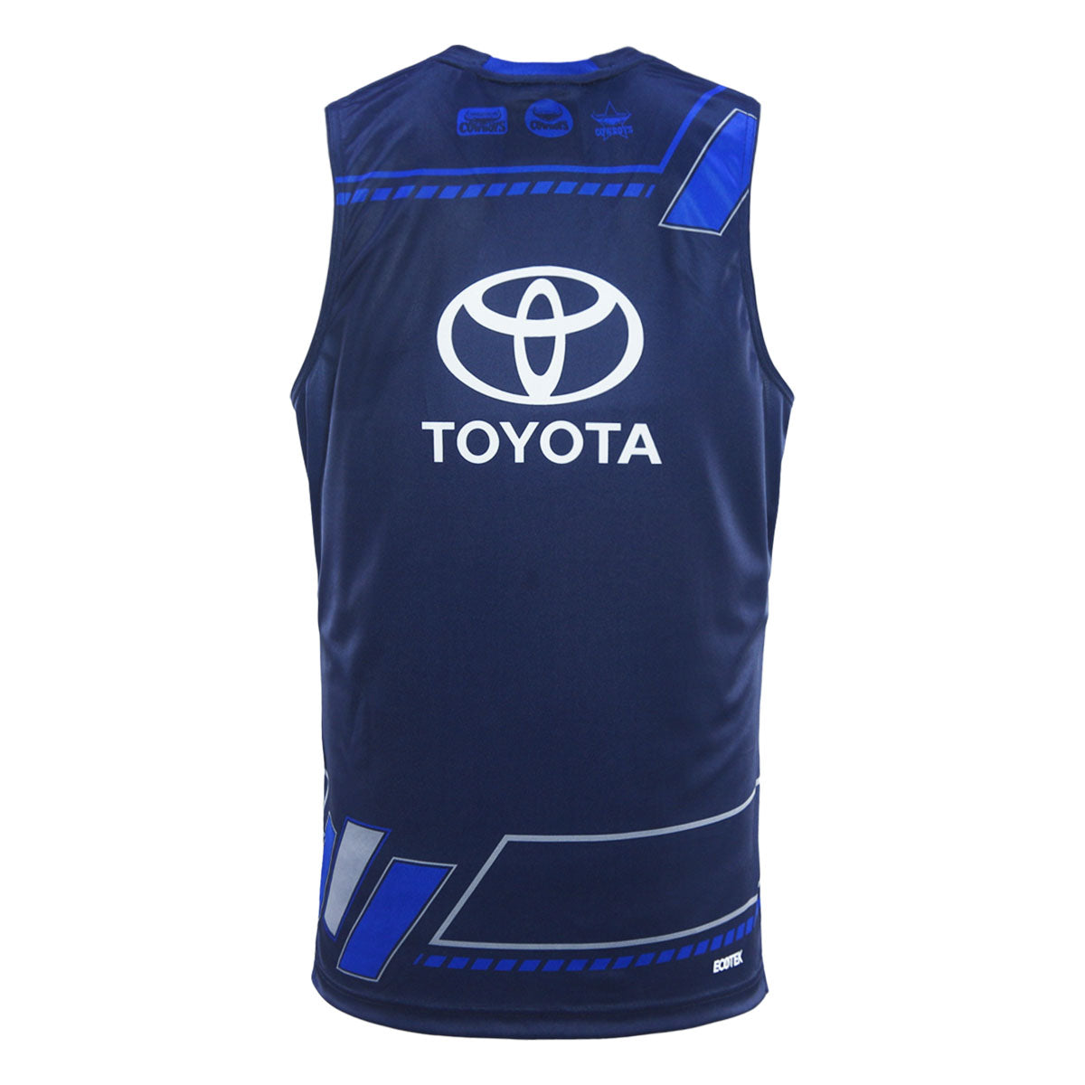 2025 North Queensland Cowboys Mens Navy Training Singlet