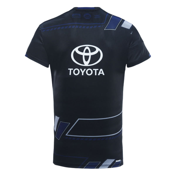 2025 North Queensland Cowboys Mens Black Training Tee