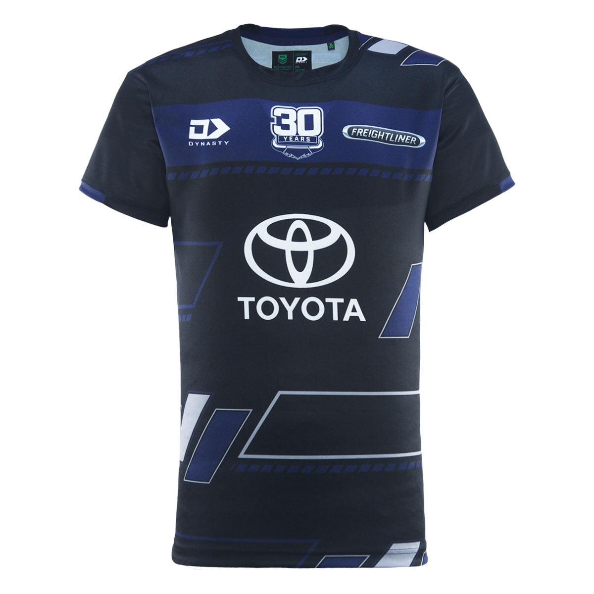 2025 North Queensland Cowboys Mens Black Training Tee