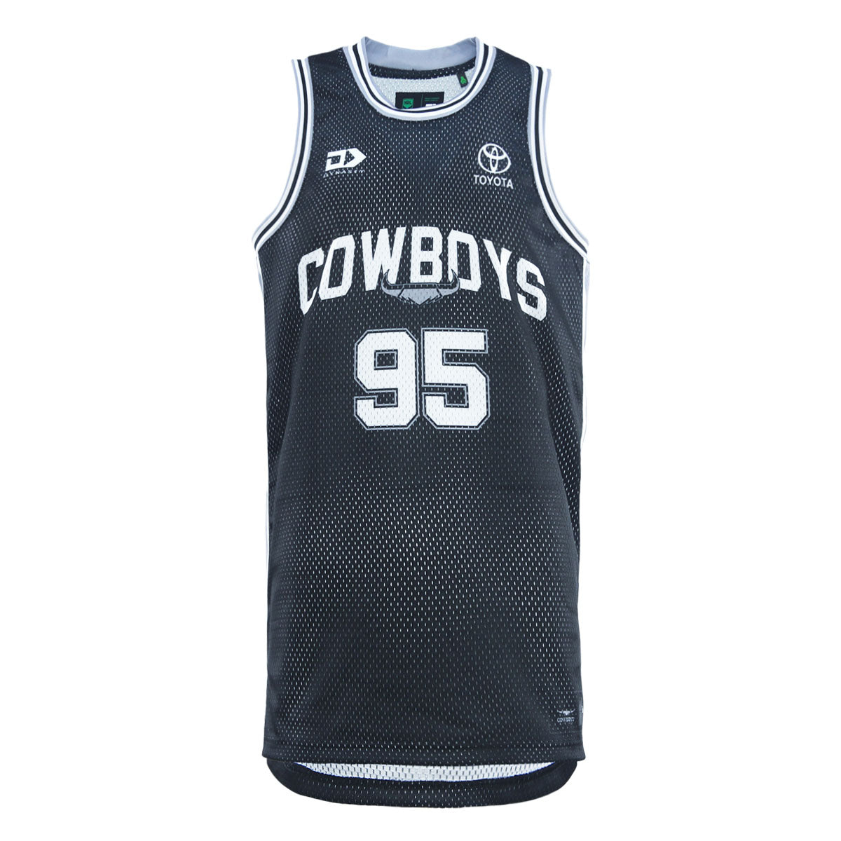 2025 North Queensland Cowboys Junior Basketball Singlet