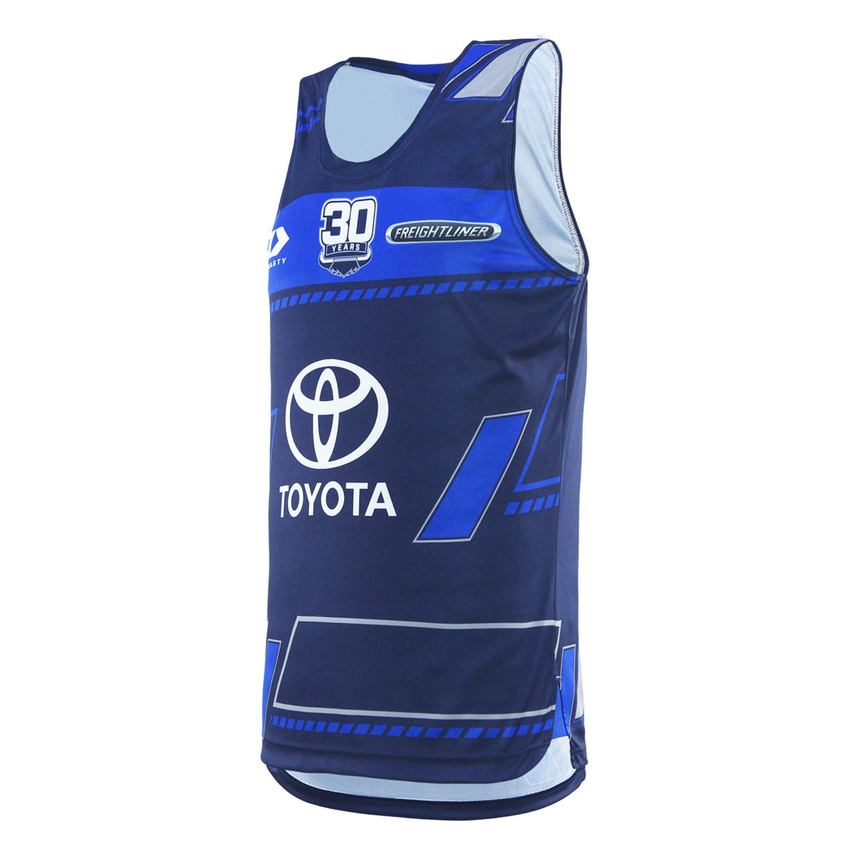 2025 North Queensland Cowboys Mens Navy Training Singlet