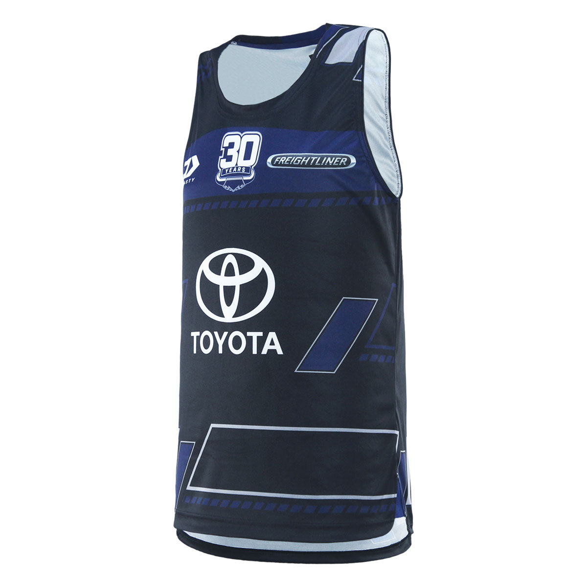 2025 North Queensland Cowboys Mens Black Training Singlet