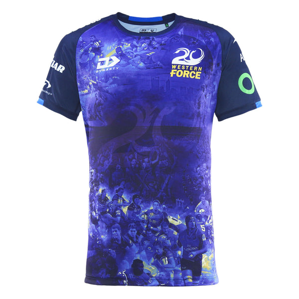 2025 Western Force Mens Warm Up Tee