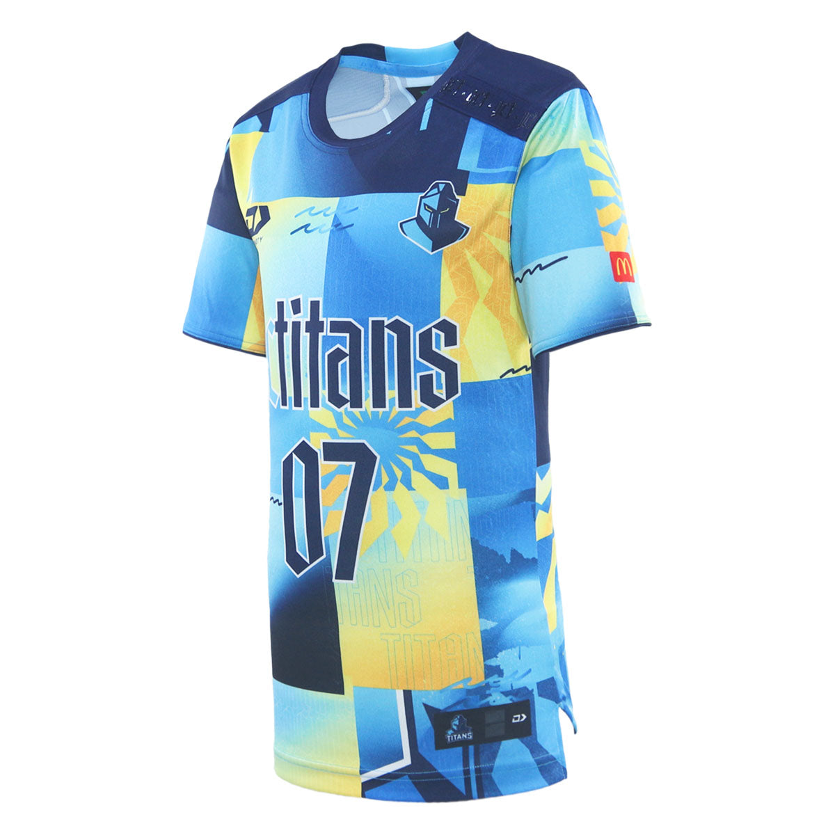 2026 Gold Coast Titans Junior Warm Up Tee