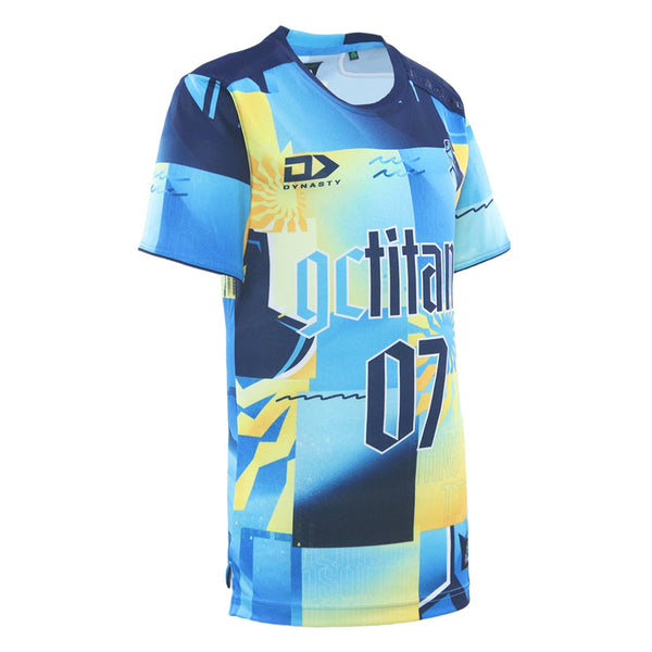 2026 Gold Coast Titans Junior Warm Up Tee