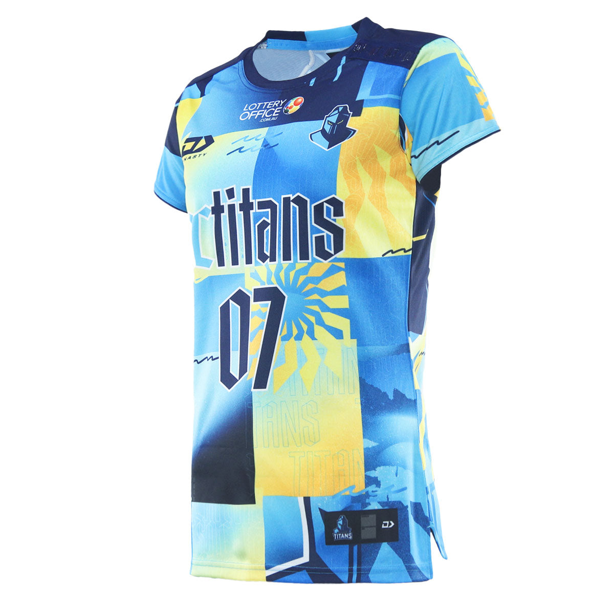 2026 Gold Coast Titans Womens Warm Up Tee