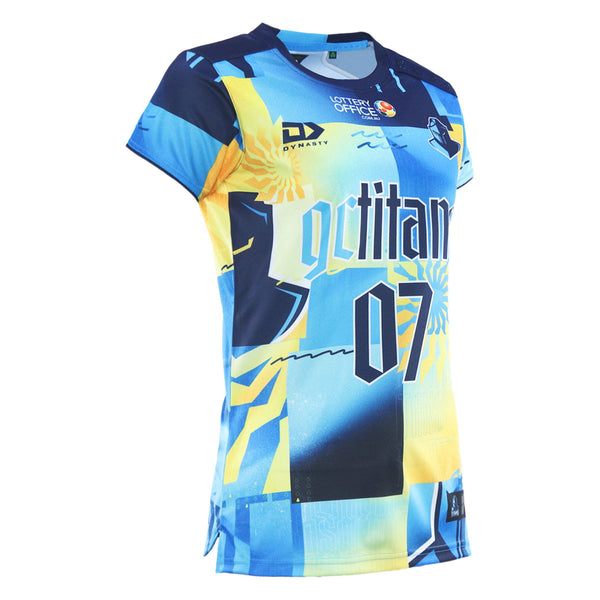 2026 Gold Coast Titans Womens Warm Up Tee