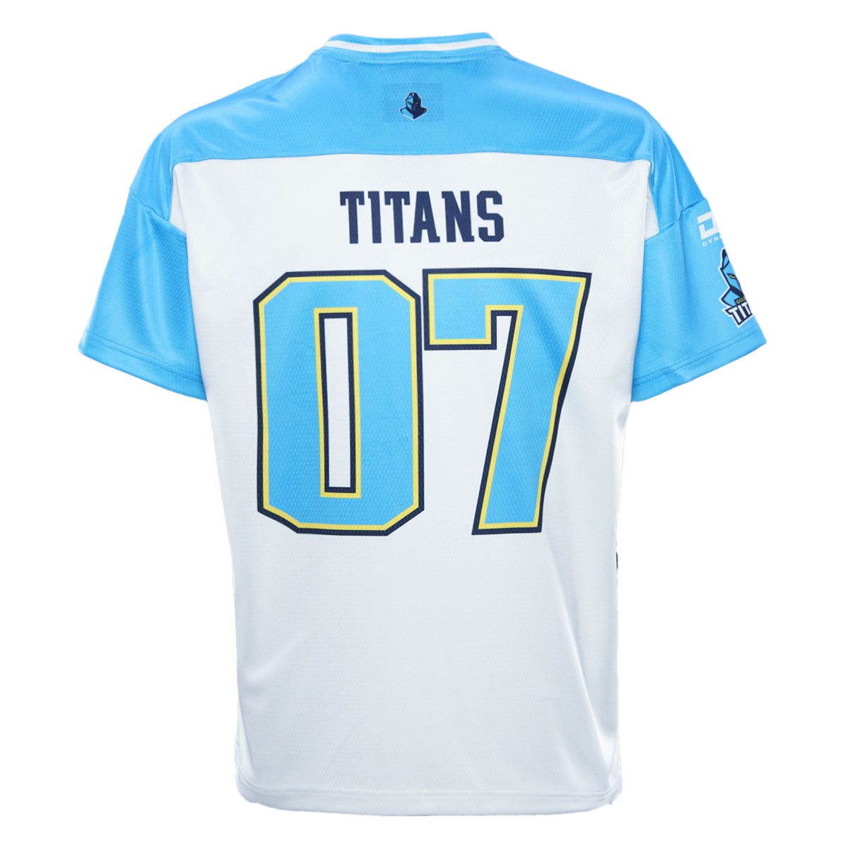 2026 Gold Coast Titans Adults Gridiron Tee - White
