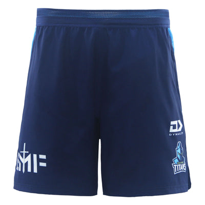 2026 Gold Coast Titans Adults Gym Short - Navy