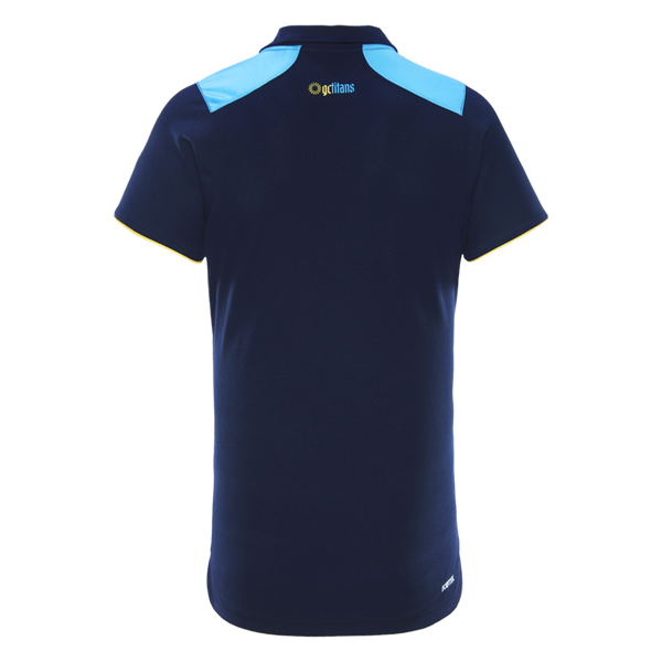 2026 Gold Coast Titans Adults Media Polo - Navy