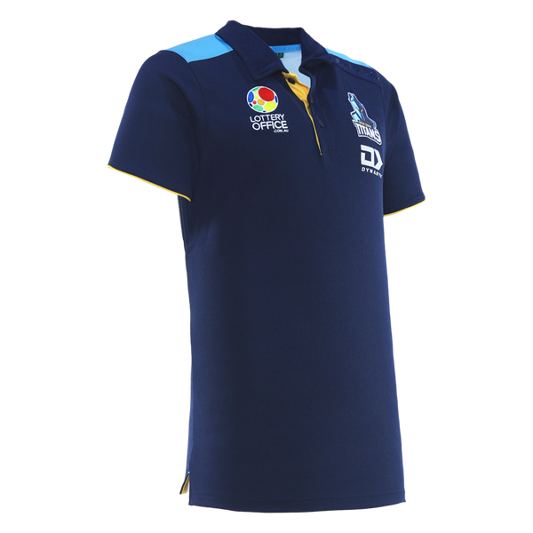 2026 Gold Coast Titans Adults Media Polo - Navy