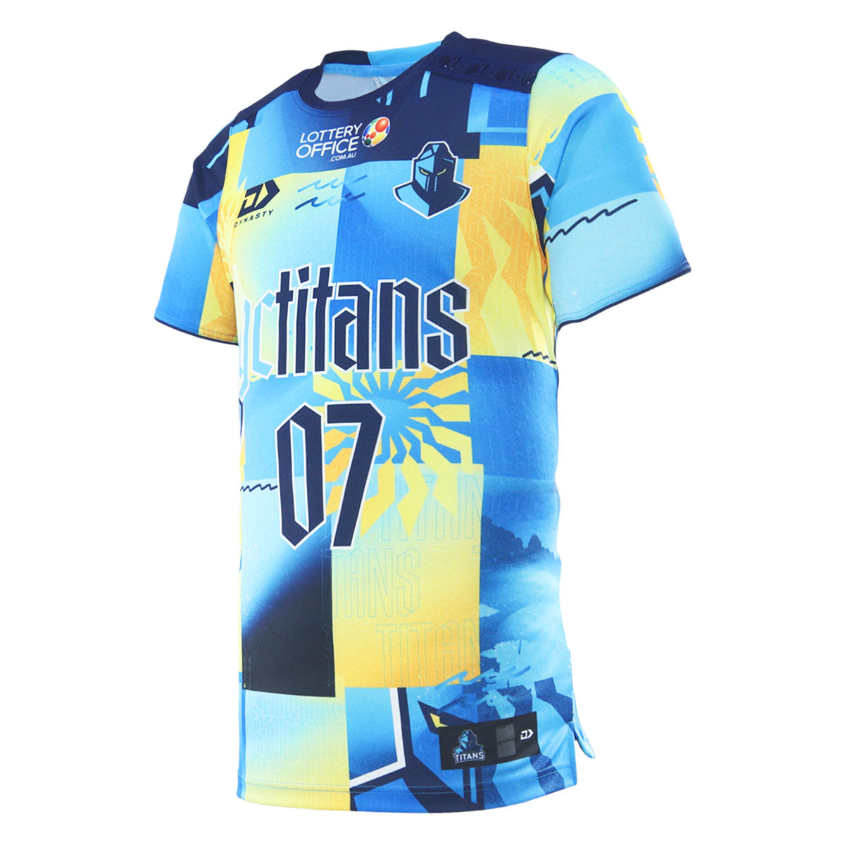 2026 Gold Coast Titans Adults Warm Up Tee