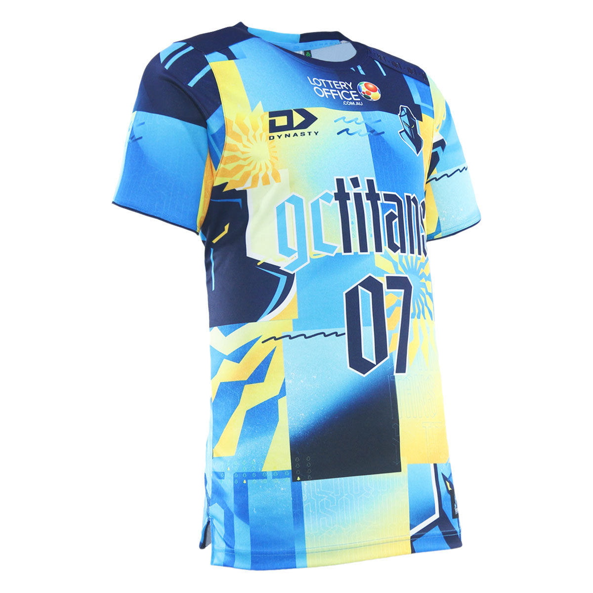 2026 Gold Coast Titans Adults Warm Up Tee