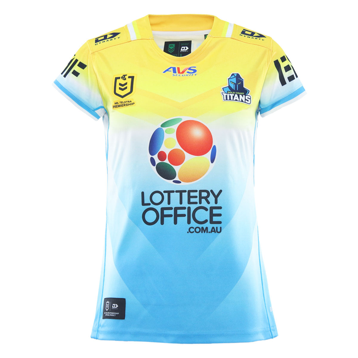 2026 GC Titans Ladies Replica Away Jersey - Gold