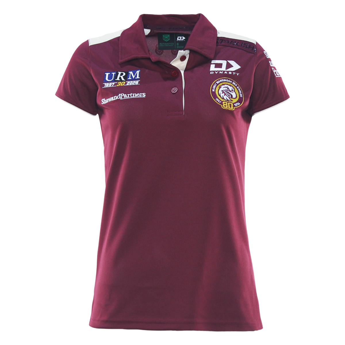 2026 Sea Eagles Ladies Media Polo - Maroon