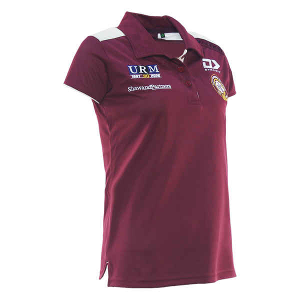 2026 Sea Eagles Ladies Media Polo - Maroon