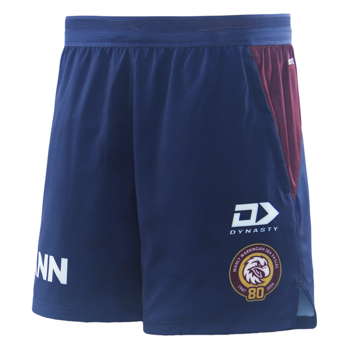 2026 Sea Eagles Mens Gym Short - Navy