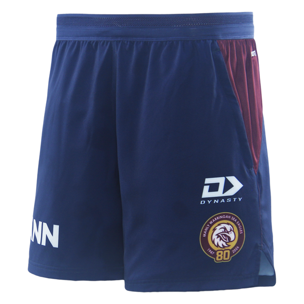 2026 Sea Eagles Mens Gym Short - Navy
