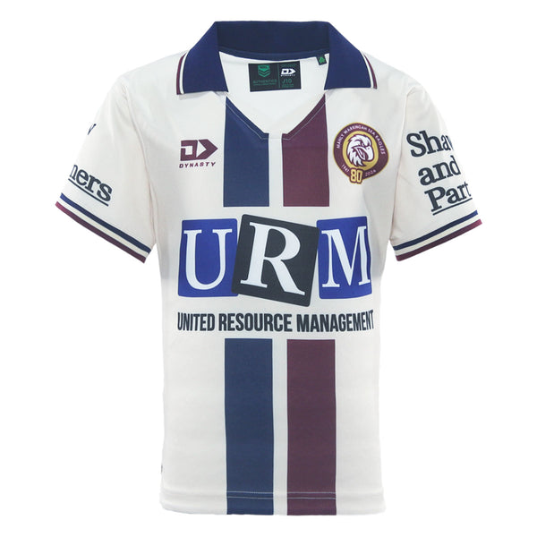 2026 MW Sea Eagles Junior Warm Up Tee - Cream