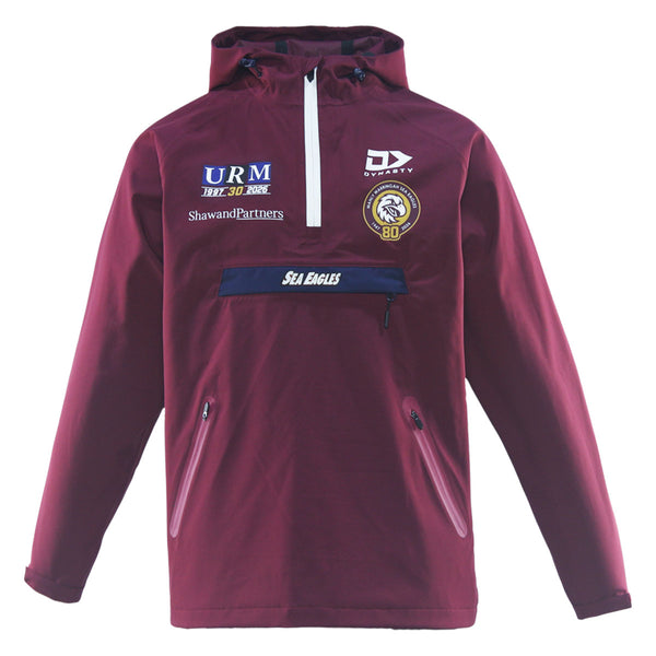 2026 Manly Warringah Sea Eagles Adults Wet Weather Jacket