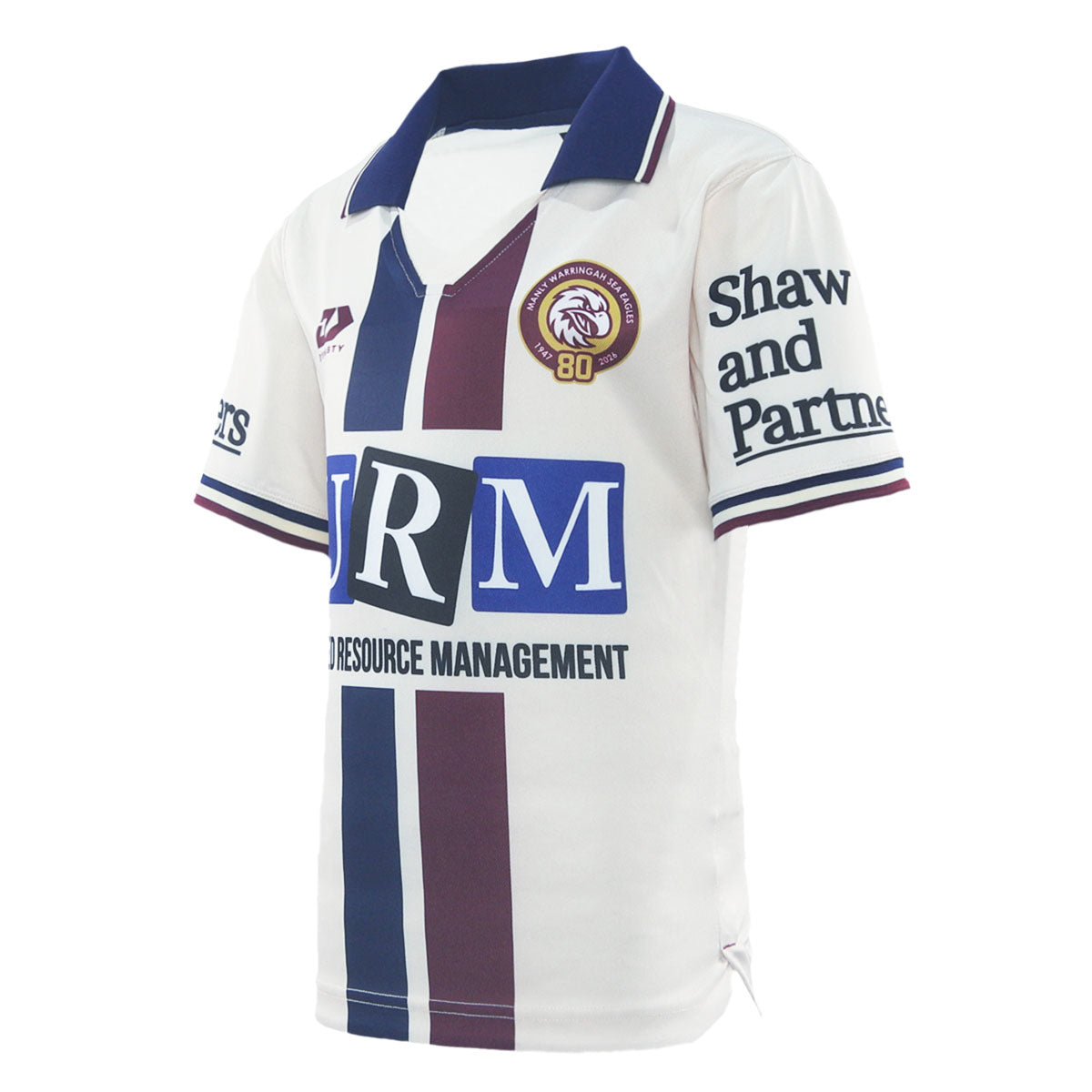 2026 MW Sea Eagles Junior Warm Up Tee - Cream