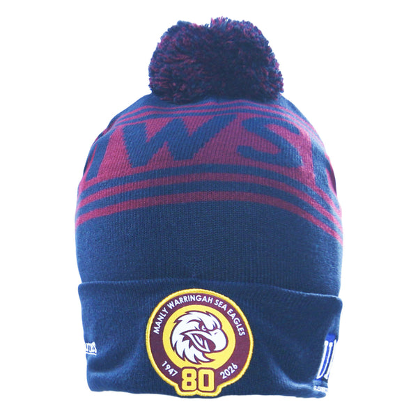 2026 Manly Warringah Sea Eagles Adult Beanie