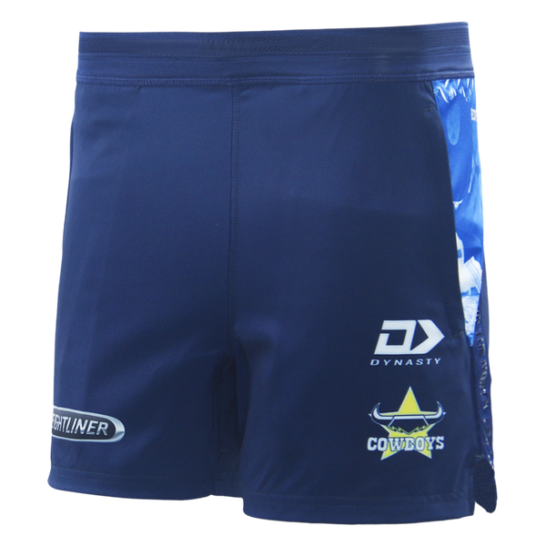 2026 North Queensland Cowboys Junior Gym Short - Navy