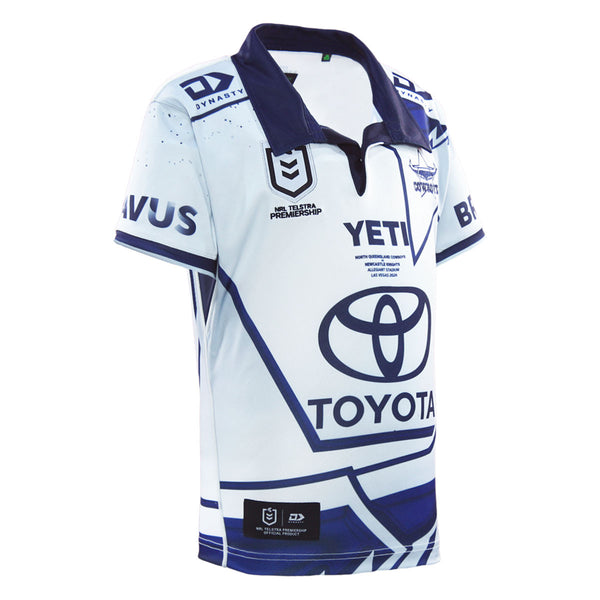 2026 North Queensland Cowboys Junior Replica Vegas Jersey - Silver