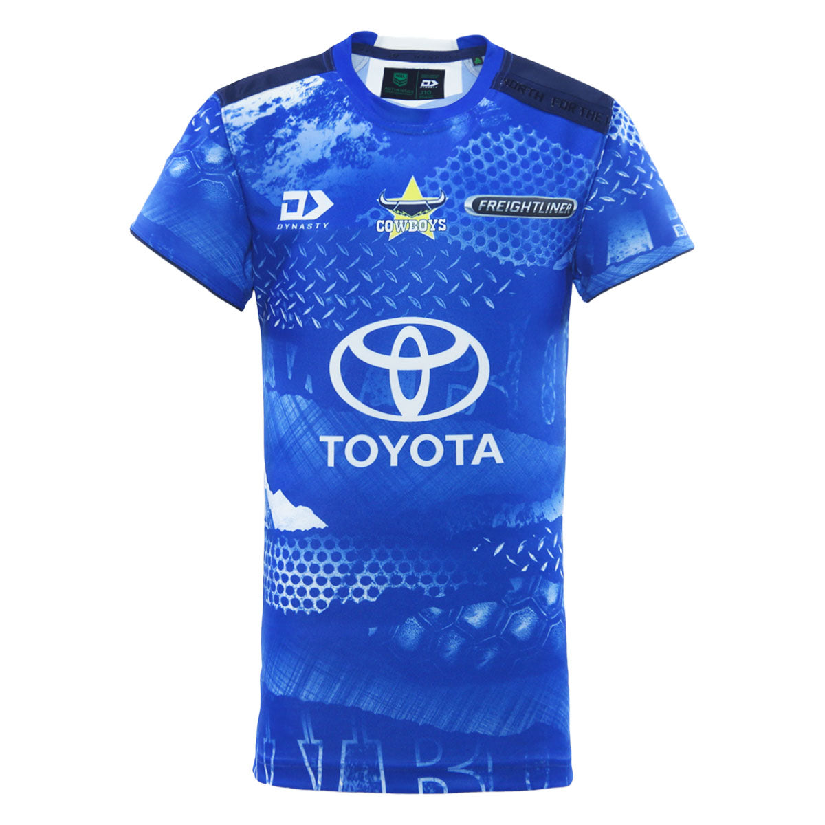 2026 North Queensland Cowboys Junior Training Tee - Blue